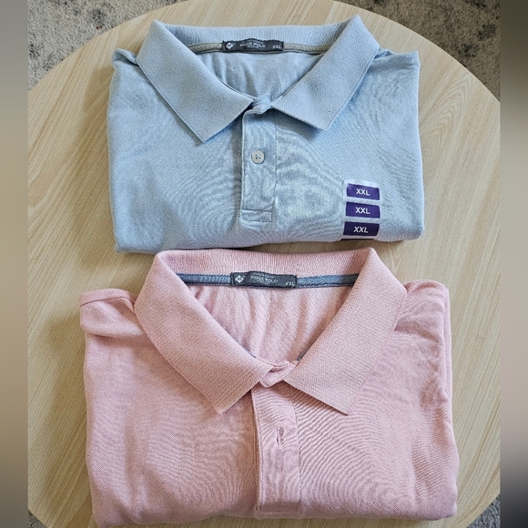 Member's Mark Other - Bundle Of Two Pique Polo Member Mark Shirts Size XXL.
